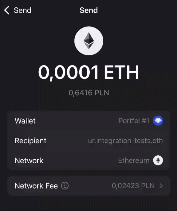 Gem Wallet fails to resolve the name for ENSv2