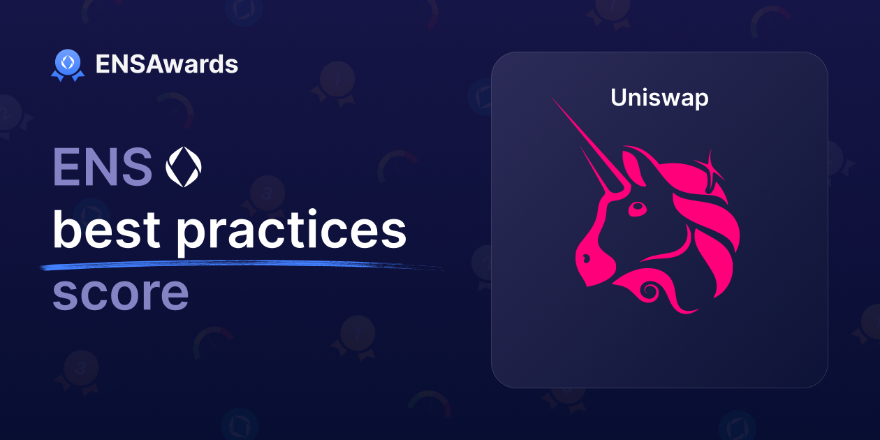 ENSAwards: Uniswap ENS Integration Benchmarks